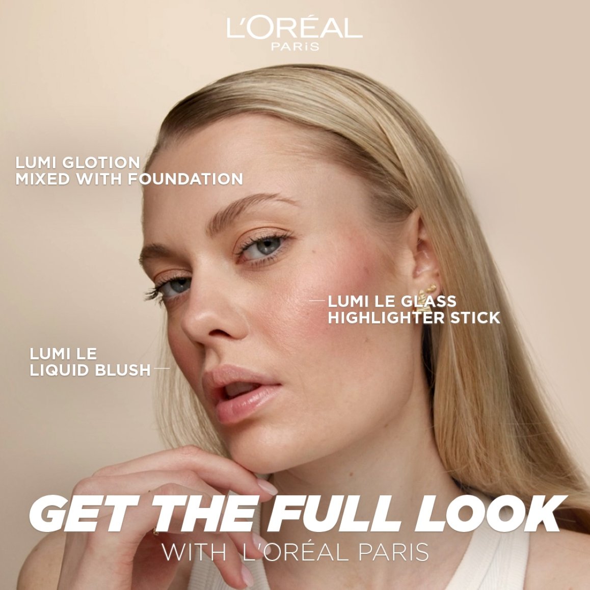 LOP EN AON FACE LUMI GLOTION AND BLUSH CAROUSEL DSN